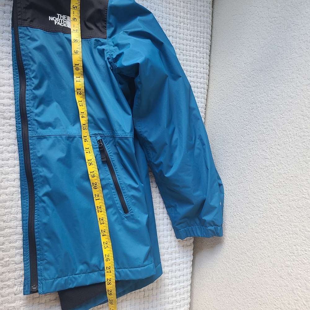 The North Face Teal and Charcoal Jacket Boys Size XL - Picture 6 of 10